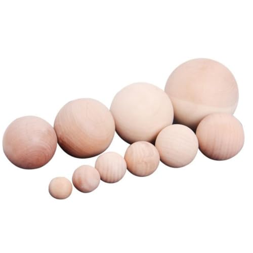 SOIMISS 20 Stück Unlackierte Holzkugeln Runde Holzperlen Glatte Oberfläche Umweltfreundlich Für DIY Schmuck Bastelprojekte Dekoration SOIMISS 20 Stück Unlackierte Holzkugeln Runde Holzperlen Glatte Oberfläche Umweltfreundlich Für DIY Schmuck Bastelprojekte Dekoration von SOIMISS