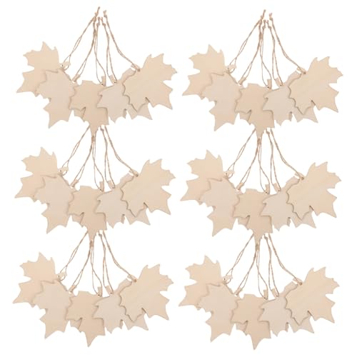 SOIMISS 200 Stück Ahornblatt Holzanhänger Unfertige Ahornblatt Holzscheiben Herbstdeko DIY Ornament Natürliche Holzstruktur Für Thanksgiving Bastelprojekte SOIMISS 200 Stück Ahornblatt Holzanhänger Unfertige Ahornblatt Holzscheiben Herbstdeko DIY Ornament Natürliche Holzstruktur Für Thanksgiving Bastelprojekte von SOIMISS
