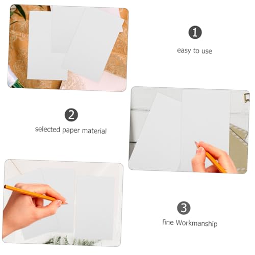 SOIMISS 200 Stück Blanko Karteikarten aus Glattem Papier Tragbar für Schule Büro DIY Lernkarten Notizen Bastelprojekte und Kreative Nutzung SOIMISS 200 Stück Blanko Karteikarten aus Glattem Papier Tragbar für Schule Büro DIY Lernkarten Notizen Bastelprojekte und Kreative Nutzung von SOIMISS