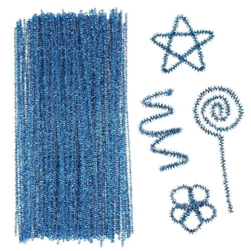 SOIMISS 200 Stück Glitzer Pfeifenreiniger Basteldraht DIY Bastelset Kinderhandwerk Weihnachtsdeko Hellblau Flexibel Kreative Bastelmaterialien SOIMISS 200 Stück Glitzer Pfeifenreiniger Basteldraht DIY Bastelset Kinderhandwerk Weihnachtsdeko Hellblau Flexibel Kreative Bastelmaterialien von SOIMISS
