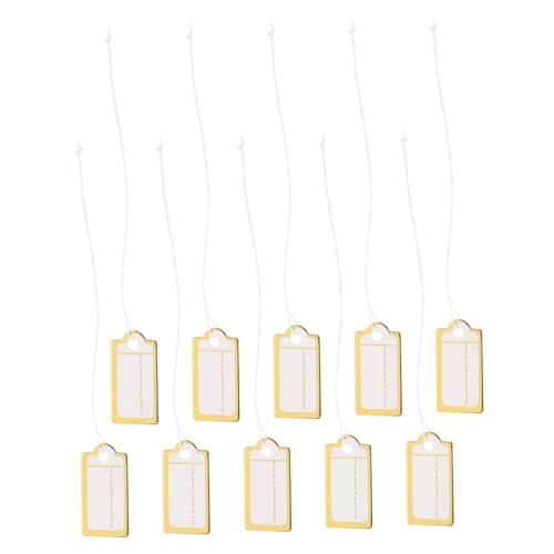 SOIMISS 200 Stück Teiliges Kleine Preisschilder aus Papier mit Faden Schmuck Preisetiketten zum Anhängen Glatte Schreiboberfläche Praktische Preisschilder für Kleidung und Schmuck SOIMISS 200 Stück Teiliges Kleine Preisschilder aus Papier mit Faden Schmuck Preisetiketten zum Anhängen Glatte Schreiboberfläche Praktische Preisschilder für Kleidung und Schmuck von SOIMISS