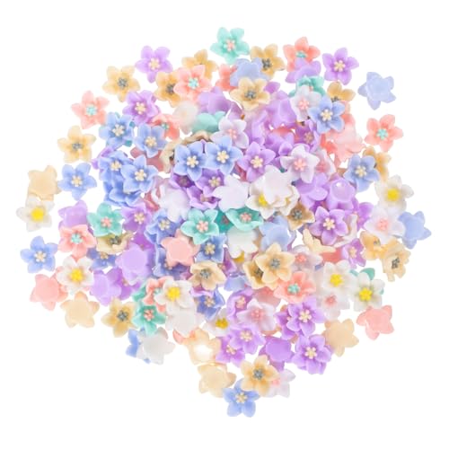 SOIMISS 200 Stück Teiliges Resin Blüten Charms Bunte Kleine Blumenanhänger für DIY Handyhüllen Dekoration Schmuckherstellung Scrapbooking Zubehör SOIMISS 200 Stück Teiliges Resin Blüten Charms Bunte Kleine Blumenanhänger für DIY Handyhüllen Dekoration Schmuckherstellung Scrapbooking Zubehör von SOIMISS