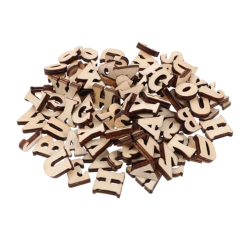 SOIMISS 200 Stück Teiliges Unbemalt Kleine Holzbuchstaben Anhänger DIY Bastelbuchstaben für Alphabet Holzplatten Ornament Dekoration Wandkunst Handwerk SOIMISS 200 Stück Teiliges Unbemalt Kleine Holzbuchstaben Anhänger DIY Bastelbuchstaben für Alphabet Holzplatten Ornament Dekoration Wandkunst Handwerk von SOIMISS