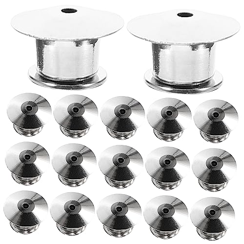 SOIMISS 20Stücke Flacher Runder Sicherheitsstift für Broschen Metallischer Rückverschluss Zubehör für Anstecknadeln und Schmuck für Projekte SOIMISS 20Stücke Flacher Runder Sicherheitsstift für Broschen Metallischer Rückverschluss Zubehör für Anstecknadeln und Schmuck für Projekte von SOIMISS