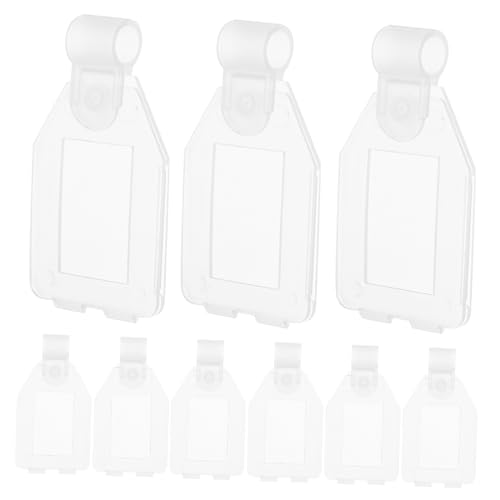 SOIMISS 20Stücke Halter für Einzelhandelspreisschilder Transparente Preisschild Displayhalter aus Robustem für Supermärkte und Geschäfte Einfach zu Bedienen SOIMISS 20Stücke Halter für Einzelhandelspreisschilder Transparente Preisschild Displayhalter aus Robustem für Supermärkte und Geschäfte Einfach zu Bedienen von SOIMISS