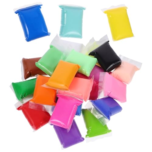SOIMISS 24 Packungen Farben Modelliermasse für DIY Bastelton Flexibel Selbsttrocknend Ungiftig für Kreative Tonkunst und Handwerksprojekte SOIMISS 24 Packungen Farben Modelliermasse für DIY Bastelton Flexibel Selbsttrocknend Ungiftig für Kreative Tonkunst und Handwerksprojekte von SOIMISS