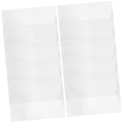 SOIMISS 24 Stück Teiliges Dokumententaschen aus Robustem PP Transparente Reißfeste Hülle für Aktenaufbewahrung Praktische Schutzmappe für Büro und Zuhause SOIMISS 24 Stück Teiliges Dokumententaschen aus Robustem PP Transparente Reißfeste Hülle für Aktenaufbewahrung Praktische Schutzmappe für Büro und Zuhause von SOIMISS