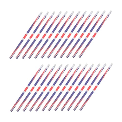 SOIMISS 24 Stück Teiliges Holzstifte mit Radiergummi Robuste Glatte Schreibbleistifte mit Britischem Flaggenmuster Patriotische Schul und Büromaterialien für Erwachsene SOIMISS 24 Stück Teiliges Holzstifte mit Radiergummi Robuste Glatte Schreibbleistifte mit Britischem Flaggenmuster Patriotische Schul und Büromaterialien für Erwachsene von SOIMISS