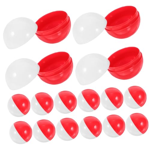 SOIMISS 25 Stück Kleine Runde Plastikkugeln zum Befüllen Rot und Weiß für Automaten Partygeschenke und Bastelprojekte Vielseitig Einsetzbar für Süßigkeiten und Spielzeuge SOIMISS 25 Stück Kleine Runde Plastikkugeln zum Befüllen Rot und Weiß für Automaten Partygeschenke und Bastelprojekte Vielseitig Einsetzbar für Süßigkeiten und Spielzeuge von SOIMISS