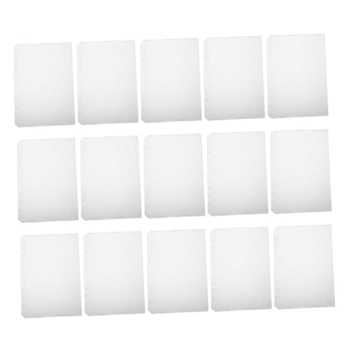 SOIMISS 25 Stück PVC Organizer Taschen für Foto Karte und Sticker Praktische Nachfüllseiten für Büro Schule und Zuhause von SOIMISS