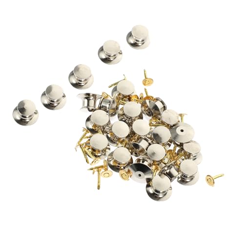 SOIMISS 25 Stück Teiliges Metall Flachverschluss Pin Rückseiten für Broschen und Abzeichen Robuste Metallkonstruktion Polierte Oberfläche Einfache Handhabung Kompatibel Zufällige Farbe SOIMISS 25 Stück Teiliges Metall Flachverschluss Pin Rückseiten für Broschen und Abzeichen Robuste Metallkonstruktion Polierte Oberfläche Einfache Handhabung Kompatibel Zufällige Farbe von SOIMISS