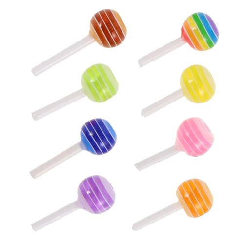 SOIMISS 25 Stück Teiliges Nail Art Candy Patches Nageldekorationen DIY Maniküre Zubehör für Mädchen Bunte Nagelornamente für Kreative Nail Art Gestaltung von SOIMISS