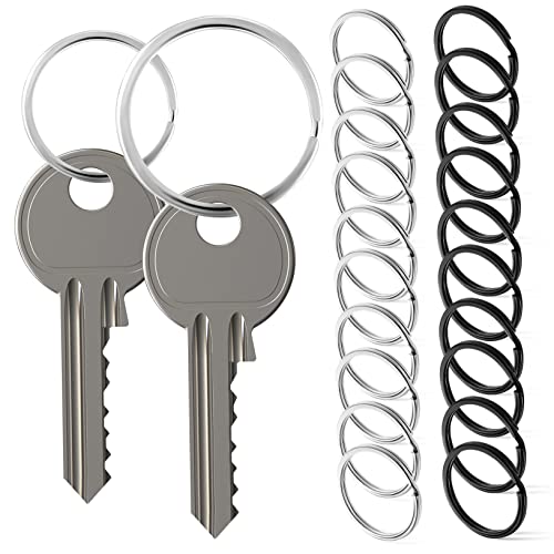 SOIMISS 28Stücke Schlüsselringe Flache Split Keyrings für DIY Schlüsselanhänger Robuste Rostfreie Oberfläche Freunden SOIMISS 28Stücke Schlüsselringe Flache Split Keyrings für DIY Schlüsselanhänger Robuste Rostfreie Oberfläche Freunden von SOIMISS