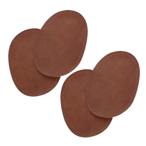 SOIMISS 2Paare Ovale Ellenbogenflicken PU Selbstklebende Reparaturpatches für Jacken Pullover und Hosen für Nähprojekte und DIY Bastelanwendungen von SOIMISS