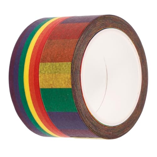 SOIMISS 2Rollen Washi Klebeband Dekoratives Bastelband für Scrapbooking Ästhetisches DIY Klebeband für Notizbücher und Journaling von SOIMISS