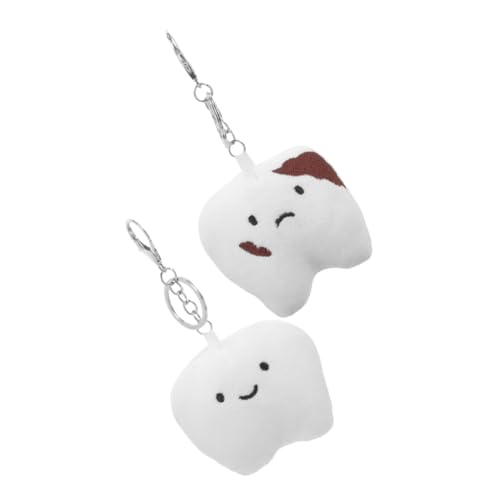 SOIMISS 2Stücke Flauschige Schlüsselanhänger Dekorative Taschenanhänger Süße Schlüsselanhänger Für Taschen Niedliche Puppen Zahnfiguren SOIMISS 2Stücke Flauschige Schlüsselanhänger Dekorative Taschenanhänger Süße Schlüsselanhänger Für Taschen Niedliche Puppen Zahnfiguren von SOIMISS
