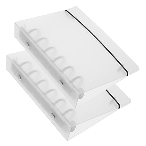 SOIMISS 2Stücke Klar Nachfüllbarer Ringbinder Transparentes Notizbuch Cover Robuste Binder Hülle für Schule und Büro Multifunktionaler Ordner für Dokumente und Notizen SOIMISS 2Stücke Klar Nachfüllbarer Ringbinder Transparentes Notizbuch Cover Robuste Binder Hülle für Schule und Büro Multifunktionaler Ordner für Dokumente und Notizen von SOIMISS