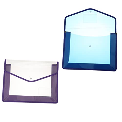 SOIMISS 2Stücke Multifunktions Dokumententasche aus Transparenter Dateihalter mit Klassifizierungslabel für Büro und Schule Farbe Zufällig SOIMISS 2Stücke Multifunktions Dokumententasche aus Transparenter Dateihalter mit Klassifizierungslabel für Büro und Schule Farbe Zufällig von SOIMISS