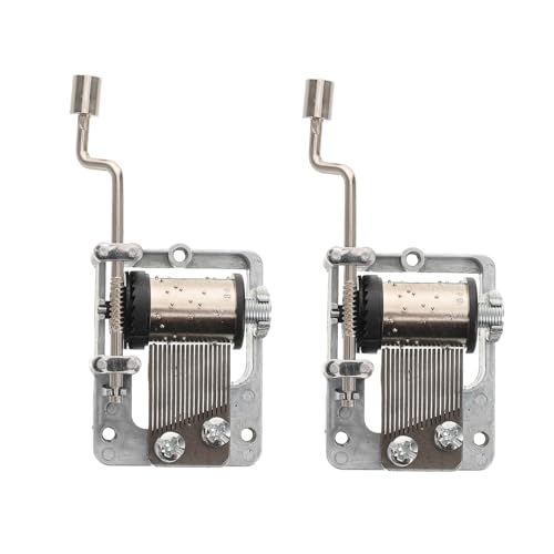 SOIMISS 2stücke Spieluhr Mit Handkurbelmechanismus Metallmechanismus Für DIY-projekte - Spieluhrzubehör Für Bastelprojekte Und Geschenkherstellung von SOIMISS