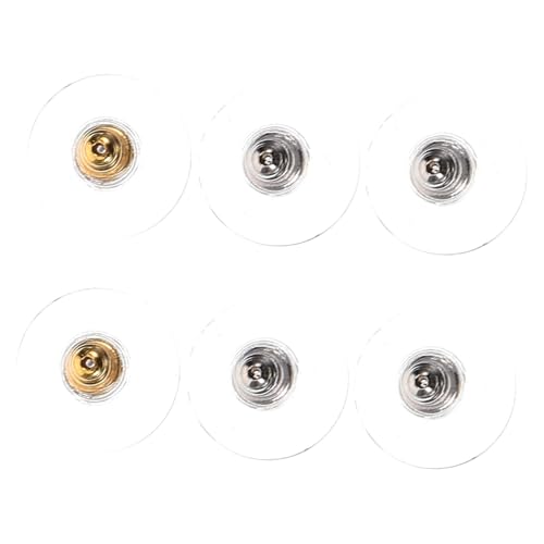SOIMISS 3 Paare Silber Ohrringstopper Weiche Ohrringbacken für und Komfort Ohrstecker Zubehör Silber für Ohrstecker SOIMISS 3 Paare Silber Ohrringstopper Weiche Ohrringbacken für und Komfort Ohrstecker Zubehör Silber für Ohrstecker von SOIMISS