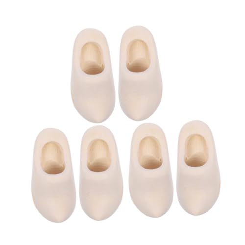 SOIMISS 3 Paare Zubehör Für Holzschuhmodelle Miniatur-puppenhauszubehör Miniaturen Schlüssel Hausschuhe Verstopfen Miniatur-zubehör Holländische Holzschuhe Figur Verstopfen Beige Hölzern SOIMISS 3 Paare Zubehör Für Holzschuhmodelle Miniatur-puppenhauszubehör Miniaturen Schlüssel Hausschuhe Verstopfen Miniatur-zubehör Holländische Holzschuhe Figur Verstopfen Beige Hölzern von SOIMISS