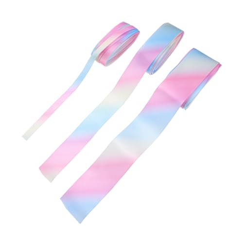 SOIMISS 3 Rollen Bunte Polyesterbänder DIY Geschenkband für Verpackung Dekoration Handarbeit Schleifenbänder für Haaraccessoires und Bastelprojekte SOIMISS 3 Rollen Bunte Polyesterbänder DIY Geschenkband für Verpackung Dekoration Handarbeit Schleifenbänder für Haaraccessoires und Bastelprojekte von SOIMISS