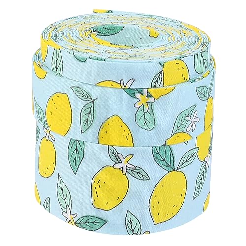 SOIMISS 3 Rollen Dekoratives Geschenkband mit Beidseitig Bedrucktes Fruchtmuster Glattes Hautfreundliches DIY Bastelband für Haaraccessoires Geschenkverpackung und Festtagsdeko SOIMISS 3 Rollen Dekoratives Geschenkband mit Beidseitig Bedrucktes Fruchtmuster Glattes Hautfreundliches DIY Bastelband für Haaraccessoires Geschenkverpackung und Festtagsdeko von SOIMISS