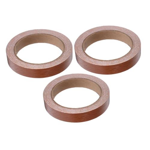 SOIMISS 3 Rollen Holzmaserung-reparaturband, Selbstklebend, Holzfarben, Möbelkantenstreifen Für Tische, Stühle, Fenster, Fußleisten, Türen, Fußböden, Basteln, Heimwerken SOIMISS 3 Rollen Holzmaserung-reparaturband, Selbstklebend, Holzfarben, Möbelkantenstreifen Für Tische, Stühle, Fenster, Fußleisten, Türen, Fußböden, Basteln, Heimwerken von SOIMISS