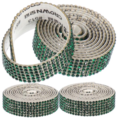 SOIMISS 3 Rollen Selbstklebendes Strassband Dekorative Ribbons für DIY Bastelprojekte für Telefon Kleidung und Accessoires Hochwertige Haftung Vielseitig Einsetzbar SOIMISS 3 Rollen Selbstklebendes Strassband Dekorative Ribbons für DIY Bastelprojekte für Telefon Kleidung und Accessoires Hochwertige Haftung Vielseitig Einsetzbar von SOIMISS