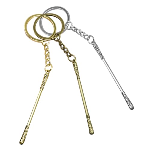 SOIMISS 3 Stück Golden Hoop Schlüsselanhänger Schlüsselanhänger Männer Niedliche Schlüsselanhänger Charms Schlüsselanhänger Für Autoschlüssel Schlüsselring Autoschlüsselanhänger von SOIMISS