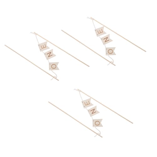 SOIMISS 3 Stück Holz Cake Topper One Banner Geburtstagstorte Deko Detaillierte Gravur Leicht Einzusetzen Natürliche Holzoptik für Geburtstag Party Kuchendekoration SOIMISS 3 Stück Holz Cake Topper One Banner Geburtstagstorte Deko Detaillierte Gravur Leicht Einzusetzen Natürliche Holzoptik für Geburtstag Party Kuchendekoration von SOIMISS