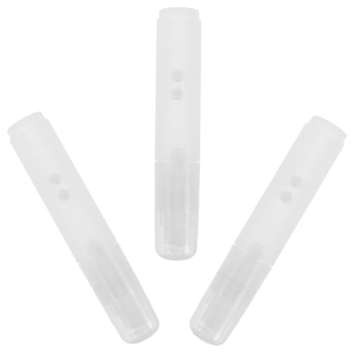 SOIMISS 3 Stück Marker Stift Leeres Rohr Nachfüllbare Farbstifte Für Wände Leere Farbmarker Lackieren Sie Stift Leerer Stiftkoffer Leerer Nachfüllbarer Farbmarker Textmarker Weiß Plastik von SOIMISS