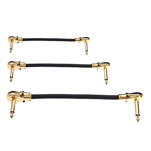 SOIMISS 3 Stück Teiliges Bass Audio Kabel Flachstecker Sauerstofffreier Kupferleiter Langlebig und Signalstabil Geeignet für Gitarren Effektgeräte und Basszubehör SOIMISS 3 Stück Teiliges Bass Audio Kabel Flachstecker Sauerstofffreier Kupferleiter Langlebig und Signalstabil Geeignet für Gitarren Effektgeräte und Basszubehör von SOIMISS