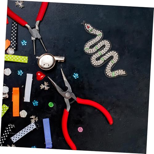 SOIMISS 3 Stück Teiliges Beadete Schlangen Patches mit Strasssteinen zum Aufnähen Verzierungen für DIY Kleidung Jacken Hüte Handtaschen Schuhe und Taschen Langlebige Applikationen für SOIMISS 3 Stück Teiliges Beadete Schlangen Patches mit Strasssteinen zum Aufnähen Verzierungen für DIY Kleidung Jacken Hüte Handtaschen Schuhe und Taschen Langlebige Applikationen für von SOIMISS