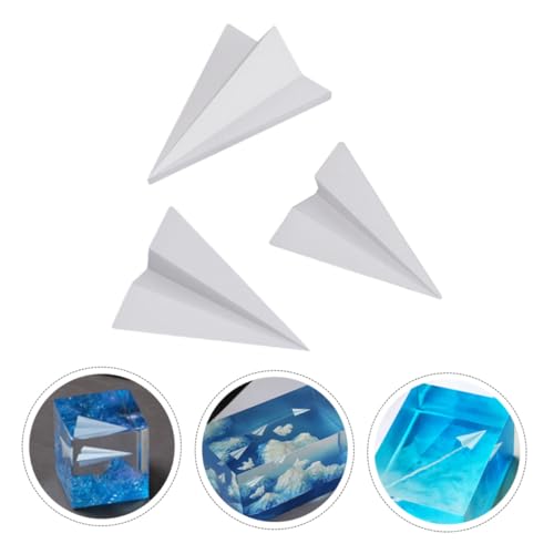 SOIMISS 3 Stück Teiliges Epoxidharz DIY Landschaftsfüller Mini Papierflieger Modell in Verschiedenen Hochwertiges für Himmel und Ozeanlandschaften Dekorative Resin Gießform SOIMISS 3 Stück Teiliges Epoxidharz DIY Landschaftsfüller Mini Papierflieger Modell in Verschiedenen Hochwertiges für Himmel und Ozeanlandschaften Dekorative Resin Gießform von SOIMISS