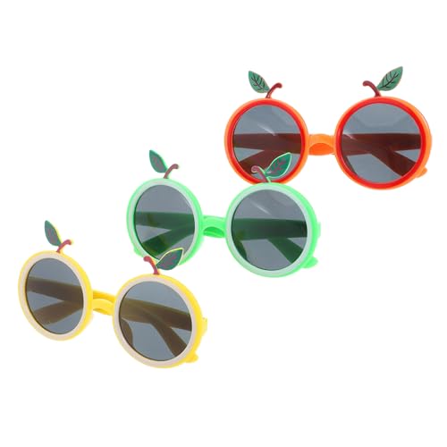 SOIMISS 3 Stück Teiliges Lustige Hawaii Sonnenbrillen in Orange Gelb Grün Bunte Partybrillen im Fruchtmotiv für Erwachsene für Sommer und Poolpartys SOIMISS 3 Stück Teiliges Lustige Hawaii Sonnenbrillen in Orange Gelb Grün Bunte Partybrillen im Fruchtmotiv für Erwachsene für Sommer und Poolpartys von SOIMISS