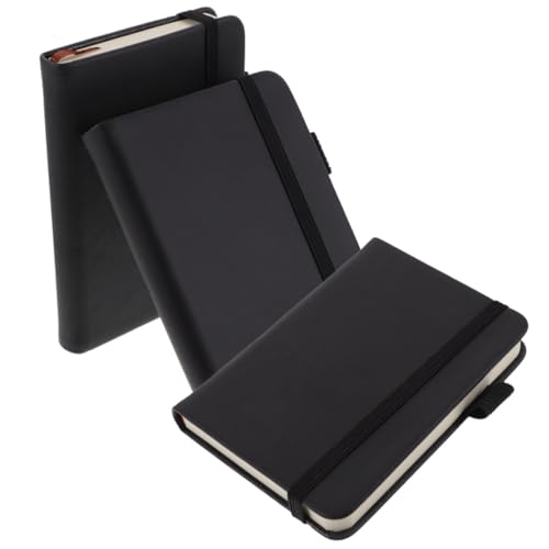 SOIMISS 3 Stück Teiliges PU Notizbuch Liniert Praktisch und Tragbar Handliches Journal für Schule Büro und Reisen Leichtes Pocket Schreibheft mit Robustem Einband und Dickem Papier SOIMISS 3 Stück Teiliges PU Notizbuch Liniert Praktisch und Tragbar Handliches Journal für Schule Büro und Reisen Leichtes Pocket Schreibheft mit Robustem Einband und Dickem Papier von SOIMISS