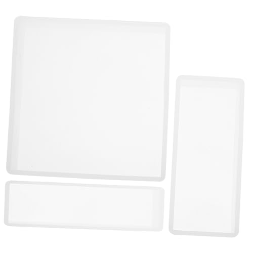 SOIMISS 3 Stück Teiliges Silikon Gießform Rechteckige Epoxidharz Formen für DIY Handwerk und Dekoration Flexible Temperaturbeständige Harz Casting Molds SOIMISS 3 Stück Teiliges Silikon Gießform Rechteckige Epoxidharz Formen für DIY Handwerk und Dekoration Flexible Temperaturbeständige Harz Casting Molds von SOIMISS
