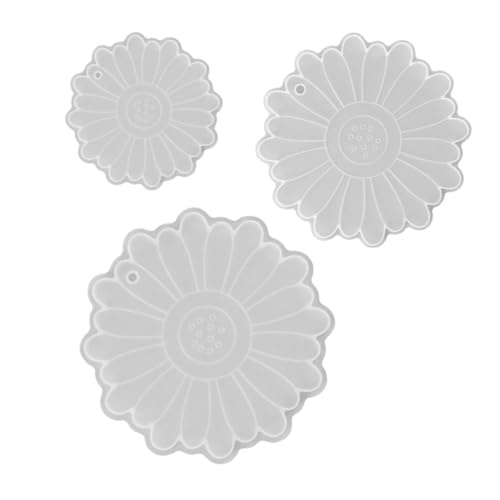 SOIMISS 3 Stück Teiliges Silikonform Untersetzer Gießform Langlebig und Sicher für Epoxidharz DIY Basteln und Kreative Wohnkultur Geeignet für Kleine Mittlere und Große Formen SOIMISS 3 Stück Teiliges Silikonform Untersetzer Gießform Langlebig und Sicher für Epoxidharz DIY Basteln und Kreative Wohnkultur Geeignet für Kleine Mittlere und Große Formen von SOIMISS