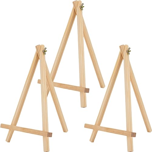 SOIMISS 3 Stück Teiliges Tischstaffelei Holz Klappbare Tischstaffelei für Künstler für Malerei und Fotopräsentationen Tragbar und Leicht zu Verstauen SOIMISS 3 Stück Teiliges Tischstaffelei Holz Klappbare Tischstaffelei für Künstler für Malerei und Fotopräsentationen Tragbar und Leicht zu Verstauen von SOIMISS