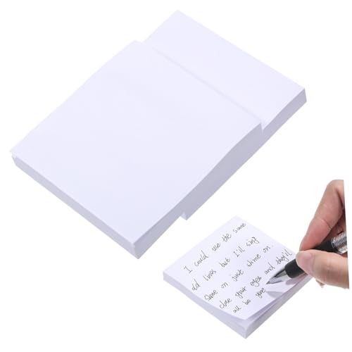 SOIMISS 3 Stück Weiße Selbstklebende Haftnotizen Quadratisch Praktische Büro Schreibwaren für Notizen Erinnerungen als Schreibtischzubehör Glattes Papier Schnelltrocknende Handlich und SOIMISS 3 Stück Weiße Selbstklebende Haftnotizen Quadratisch Praktische Büro Schreibwaren für Notizen Erinnerungen als Schreibtischzubehör Glattes Papier Schnelltrocknende Handlich und von SOIMISS