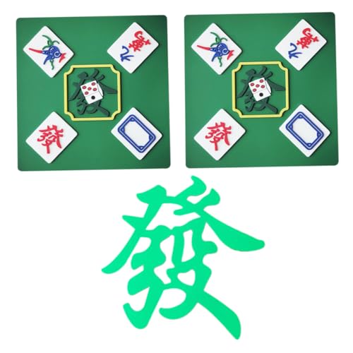 SOIMISS 3 Teiliges Flexibles Mahjong Kuchenornament Sicherer Backschmuck Niedliche Geburtstagstorten Dekoration Vielseitig Verwendbar für Partys Hochzeiten und Jubiläen von SOIMISS