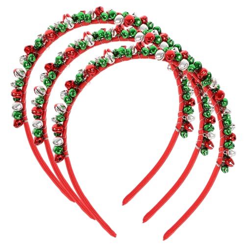 SOIMISS 3 Teiliges Weihnachtsstirnband Weihnachtskopfschmuck Weihnachtsglocken Stirnband Hörner Kostümkostüme Weihnachtshaarreif Teufelshörner Süße Urlaubsstirnbänder Haarband SOIMISS 3 Teiliges Weihnachtsstirnband Weihnachtskopfschmuck Weihnachtsglocken Stirnband Hörner Kostümkostüme Weihnachtshaarreif Teufelshörner Süße Urlaubsstirnbänder Haarband von SOIMISS