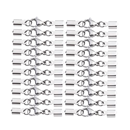 SOIMISS 30 Stück Lobster Claw Clasps Robuste Verschlüsse für Schmuckherstellung Taschen Schlüsselringe und DIY Projekte für Armbänder und von SOIMISS