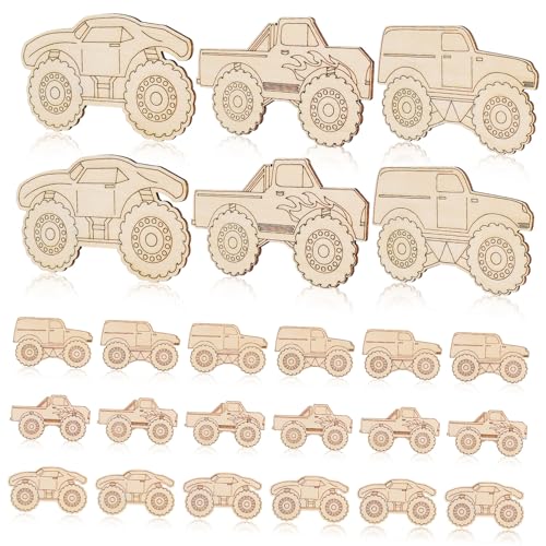 SOIMISS 30 Stück Monstertruck-dekorationen Lkw-handwerk Stichworte Party Unvollendete Ausschnitte Basteln Mit Lkw-ausschnitten Ausgeschnitten Fahrzeuge Zum Lackieren Geburtstag Holz SOIMISS 30 Stück Monstertruck-dekorationen Lkw-handwerk Stichworte Party Unvollendete Ausschnitte Basteln Mit Lkw-ausschnitten Ausgeschnitten Fahrzeuge Zum Lackieren Geburtstag Holz von SOIMISS
