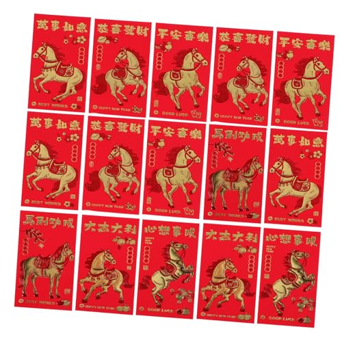 SOIMISS 30 Stück Rote Umschläge Chinesisches Neujahr Hong Bao Präge Pferdejahr Glücksgeldumschläge Reißfest Für Frühlingsfest Geburtstag SOIMISS 30 Stück Rote Umschläge Chinesisches Neujahr Hong Bao Präge Pferdejahr Glücksgeldumschläge Reißfest Für Frühlingsfest Geburtstag von SOIMISS