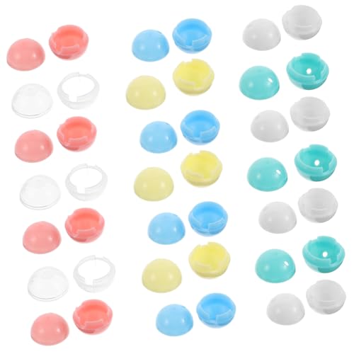 SOIMISS 30 Stück Teiliges Mini Automatenkapseln aus Langlebigem Kunststoff Wiederverwendbare Bunte Spielzeugkapseln für Preise DIY Dekoration Kindergarten Weihnachten Ostern Kreative SOIMISS 30 Stück Teiliges Mini Automatenkapseln aus Langlebigem Kunststoff Wiederverwendbare Bunte Spielzeugkapseln für Preise DIY Dekoration Kindergarten Weihnachten Ostern Kreative von SOIMISS