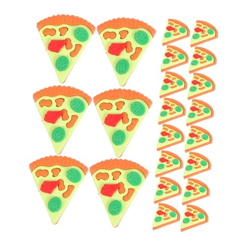 SOIMISS 30 Stück Teiliges Mini Pizza Radiergummis aus Tpr Schulmaterialien und Belohnungen für Schüler Geeignet als Klassenraum Preise und Partygeschenke Langlebig und Schmierfrei SOIMISS 30 Stück Teiliges Mini Pizza Radiergummis aus Tpr Schulmaterialien und Belohnungen für Schüler Geeignet als Klassenraum Preise und Partygeschenke Langlebig und Schmierfrei von SOIMISS