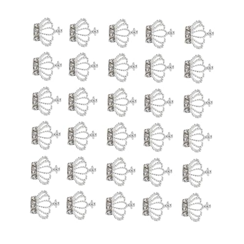 SOIMISS 30 Stück Teiliges Nagel Glitzer Kronenform Langlebige Nail Art Sticker für Maniküre Salon und Private Anwendung Attraktive Strasssteinchen Nageldekoration SOIMISS 30 Stück Teiliges Nagel Glitzer Kronenform Langlebige Nail Art Sticker für Maniküre Salon und Private Anwendung Attraktive Strasssteinchen Nageldekoration von SOIMISS