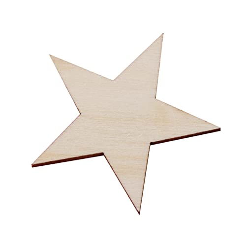 SOIMISS 300 Stück DIY Holzsterne Umweltfreundliche Holzscheiben für Bastelarbeiten Hochzeit Deko Kreative Malprojekte und Festliche Anlässe SOIMISS 300 Stück DIY Holzsterne Umweltfreundliche Holzscheiben für Bastelarbeiten Hochzeit Deko Kreative Malprojekte und Festliche Anlässe von SOIMISS